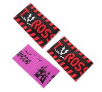 SHINEOFI 3pcs Halloween Warning Tape Bright Caution Barricade Tape for Haunted House Party Decorations Portable Pe Warning Line for Bars Nightclubs Ghost Festival
