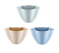 SHINEOFI 3pcs Hanging Trash Can Hanging Waste Bin Plastic Large Capacity Space Saving Portable for Offices and Other Places Kitchen Wardrobe