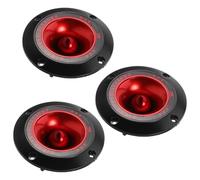 SHINEOFI 3pcs High Frequency Piezo Horn Tweeter Speaker for Professional Audio Setups with Advanced Piezoelectric Design and Stable Performance Plastic and Metal Construction for Demanding