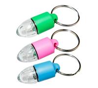 SHINEOFI 3pcs Luminous Pet Neck Rings Glowing Pendant for Pets Night Safety Outdoor Cycling Blue Green Pink