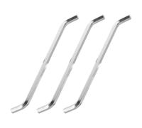 SHINEOFI 3pcs Metal Hexagonal Wrench Food Waste Disposer Tool for Kitchen Sink Garbage Disposer Units, Silver Trash Disposal Key Featuring Effortless Unclogging and Removing Lodged Debris