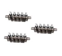 SHINEOFI 3pcs Range Hood Power Switch Pushbutton Switch for Range Hood Knob Replacement Part