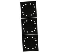 SHINEOFI 3pcs Replacement Sanding Backing Plate Durable Square Sander Pad Compatible with Electric Sanders Easy to Install Reliable Sanding Accessory for Smooth Finishing