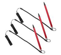 SHINEOFI 3pcs Resistive Stylus Pen for Touch Screens with Spring Rope and Fixing Base Precision Control Touchscreen Stylus for Smartphones Tablets and Resistive Devices Ergonomic