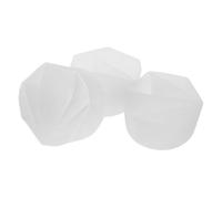 SHINEOFI 3pcs Reusable Silicone Paint Mixing Cups with Precision Dividers Split Design for Mess Pouring Flexible for Resin and Acrylic Fluid Art for Artists and Beginners