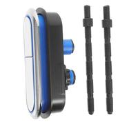 SHINEOFI 3pcs Roca Dual Flush Cistern Valve Replacement Flush Button Push Button Switch Toilet Restroom Cistern Water Tank