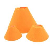 SHINEOFI 3pcs Soft Cone Collar for Guinea Pigs Hamsters Sugar Gliders Comfortable Breathable Neck Circles for Surgery Anti-scratch Anti-lick Protective Pet Bathing