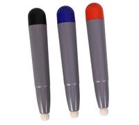 SHINEOFI 3pcs Touch Screen Stylus Pens for Electronic Whiteboards with Felt Tips, Capacitive Touch Stylus for Large Screen Writing, Red Blue Black Colors, Suitable for Interactive Displays