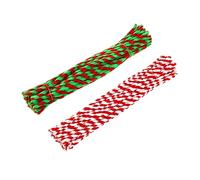 SHINEOFI 3sets Christmas Decorations Twisted Stick Kit Bendable Rods Boys and Toys 100pcs*3