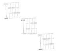 SHINEOFI 3sets Tile Leveling System Spacers Steel Needles for Precise Floor Wall Tiling Easy to Use Lightweight Avoids Uneven Surfaces for DIY Projects 100pcs*3