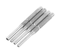 SHINEOFI 4 Pcs Professional Roll Pin Punch Set with Knurled Grip for Jewelry Watch Repair and Use Lightweight Hand for Precise Roll and Installation