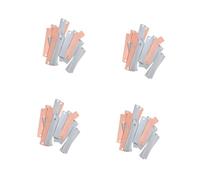 SHINEOFI 4 Sets Zinc Copper Electrode Strips for DIY Fruit Battery Power Generation Science Experiment Materials for Classroom Teaching and Student Group Demonstrations