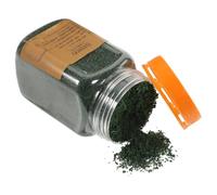 SHINEOFI 400Ml Dark Green Sponge Flock for Miniatures Model Supplies, DIY Landscape Tree Material, Artificial Grass Scatter for Sand Table and Scenic Layout Decor