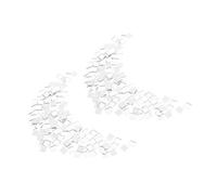 SHINEOFI 400pcs Self-Adhesive Square Mirror Glass Tiles for DIY Crafts Water-Resistant Mosaic Art Pieces for Jewelry and Home Decoration Projects