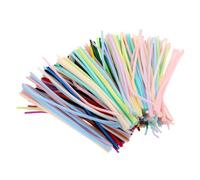 SHINEOFI 400pcs Twist Bar DIY Projects Stem Christmas Stems Pipe Cleaner Bows for Cookie Bags Home Sticks Decoration Sticks for Craft Chenille Bracelet Thread Bag Ties Metal