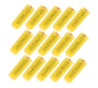 SHINEOFI 40pcs Large Wall Texture Sponge Roller Elastic Embossing Paint Brush Covers for Exterior Walls Consistent Even Application for Home Office Ceiling Painting and Decorative Finishes