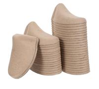 SHINEOFI 40pcs Paper Shoe Trees for Men and Sneakers Toe Box Crease Guard, Easy to Insert and Remove, Wrinkle Prevention, Suitable for Display and Dry Cleaning Shop Use