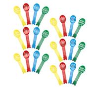 SHINEOFI 40pcs Small Animal Bedding Scoop with Comfort Grip Handle and Efficient Sifting Design, Plastic Hamster Litter Scoop for Cage Cleaning and Small Pet Sand Bath