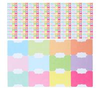 SHINEOFI 480pcs Writable Monthly Tabs Book Page Markers Sticky Index Tabs Self Adhesive Planner Stickers for Labeling Diary Notebook Bookmarks