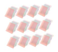 SHINEOFI 48pcs Plastic Binder Dividers with Transparent Tabs Loose-Leaf Index Organizer for Planners Notebooks Binders School and Personal Use Minimalist Design