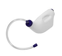 SHINEOFI 4L Calf Milk Bottle Feeding Device with Plastic Tube, Calf Nursing Feeder for Newborn Lambs and Small Animals, Animal Milk Feeder Bottle for Farm Use