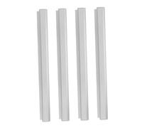 SHINEOFI 4pcs Aluminum Alloy Kitchen Ticket Holder No Drill Wall Mounted Order Clip Rail for Restaurant Bars Cafes Receipt Organizer for Fast Paced Kitchen Use