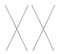 SHINEOFI 4pcs Conductive Iron Rods for Physics Classrooms and Laboratory Equipment, Silver Solid Iron Heat Transfer Bars High Ductility for Engineering Students and Hobbyists