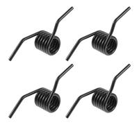 SHINEOFI 4pcs Hydraulic Jack Handle Spring Reinforced Steel Return Springs for Horizontal Floor Jack Accessories Torsion Pump-up Replacement Parts