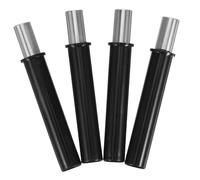 SHINEOFI 4pcs Hydraulic Silent Descender Closer Damper for Trash Can Lids Soft Close Wastebasket and Toilet Seat Damper Replacement Furniture Buffer for Cabinets and Easy Installation
