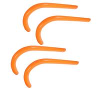 SHINEOFI 4pcs Inflatable Monkey Tail Game Set with Banana Design, Funny Jungle Party Supplies and Adults, Bachelorette and Birthday Party Decoration, Interactive Family Event