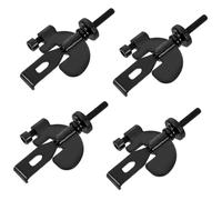 SHINEOFI 4pcs Lock for Travel Compact Door Lock for Hotels Effortless Application Versatile Use Various Doors for Womens Safety The Go