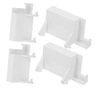 SHINEOFI 4pcs Microwave Door Switches High Temperature Resistant Replacement Parts for Stable Operation Effortless Installation Secure Fit and Enhanced Door Stability for Microwave Ovens