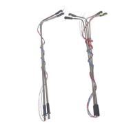 SHINEOFI 4pcs Miniature Street Lamp Posts Scale Micro Urban Landscape Lighting for Model Railway and DIY Micro-landscapes Fine Detail Easy Installation