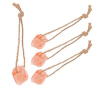 SHINEOFI 4pcs Natural Pink Salt Pack Each Rich Mineral Blocks for Goats Deer Horses Livestock Health Growth Boost