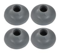 SHINEOFI 4pcs Non Slip Replacement Feet Caps for Shower Chair and Commode, Rubber Rounded Suction Cup Pads with Sturdy Wear-Resistant Material, for Wet Tiles and Marble Surfaces to Support