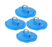 SHINEOFI 4pcs Paddleboard D Rings with Metal D-rings and Advanced Pvc Patch Construction, Lightweight Surf D Ring Pad Patch Kit for Inflatable Boats, Kayaks, and Paddle Board Accessories