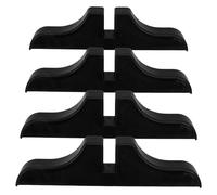 SHINEOFI 4Pcs Partition Brackets Room Divider Feet Support Base for Privacy Screens with Quick Setup and Versatile Use in Hallways and Living Spaces