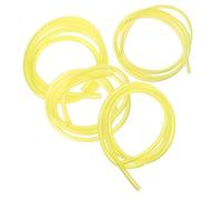 SHINEOFI 4Pcs Petrol Line Hose Tubes for Small Engine Strimmer Grass Trimmer Oil-Resistant Plastic Pipes with Multiple for Garden Power Tools