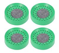 SHINEOFI 4Pcs Pigeon Nesting Basin, Plastic Bird Nests, Bird Nest Bowls Breeding Hatching Box Breathable Rest Bed for Birds Pigeons Quails Small Birds Pet Cage Home and Farm Use, Green