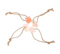 SHINEOFI 4pcs Pink Salt Lick Blocks for Horses Cattle Deer Natural Mineral for Livestock Health Growth Support with Essential Trace Elements