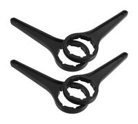 SHINEOFI 4pcs Plastic Bucket Lid Opener Tool Ergonomic Handle Efficient Lid Removal Portable Design Drums Industrial Environments Homes