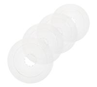 SHINEOFI 4pcs Plastic Rear Sprocket Guard for Mountain Bike Comprehensive Coverage and Firm Material, Bike Chain Protector Guard Suitable for Long-distance Cycling Adventures