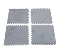 SHINEOFI 4pcs Small Animal Sleeping Pads for Guinea Pigs and Hamsters, Space-saving Eva and Cotton Velvet Mats, Practical Warm Bed Liners for Comfortable Pet Homes