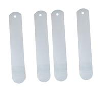 SHINEOFI 4pcs Sock Jigs Socks DIY Aluminum Boards for Heat Press Transfer Plank for DIY for Dye Sublimation