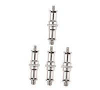 SHINEOFI 4pcs Standard Screw Adapter to Spigot Flash Light Stand Threaded Convertor for Tripod Use