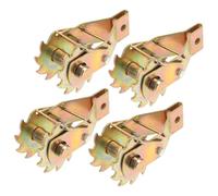 SHINEOFI 4pcs Steel Wire Cable Tightener with Gear Mechanism Heavy Duty Wire Tensioner Tool for Outdoor Greenhouse, Vineyard and Agricultural Rope Tensioning