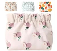 SHINEOFI 4pcs Travel Cosmetic Pouch for Women Small Makeup Bag with Oxford Composite Knitting Fabric Wear-Resistant and Will Not Fade Mini Cosmetic Bag for Parties and Dating