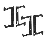 SHINEOFI 4pcs Universal Microwave Oven Door Hook Latch Replacement, Microwave Door Locking Mechanism Spring, Compatible Safety Hook for Kitchen Appliance Repair