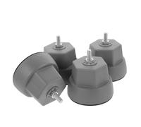SHINEOFI 4Pcs Washing Machine Stabilizer Pads Nonskid Vibration Foot Pads for Drum Washers Noise Reduction Base Support for Appliance Stability and Organization