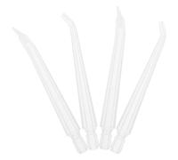 SHINEOFI 4pcs Water Flosser Replacement Nozzle Tips for Oral Irrigator with Precision Cleaning and Easy Replacement, Material Spray Pump Nozzle Accessories for Daily Dental Care